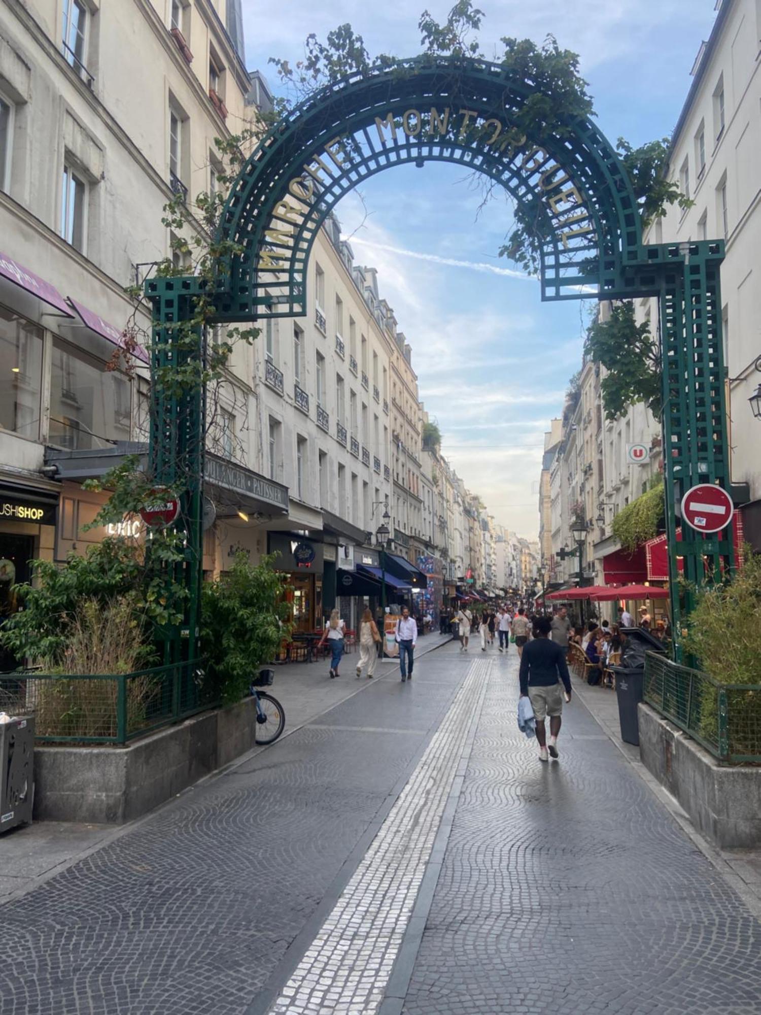 Appartement Paris Rue Montorgueil Bagian luar foto